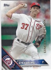 2016 Topps Limited #637 Stephen Strasburg Washington Nationals