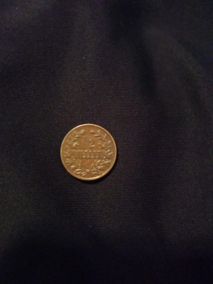 GERMAN EAST AFRICA 1/2 HELLER 1904 A NON EXISTING COUNTRY MONEY GERMANY COIN - Image 2 of 2