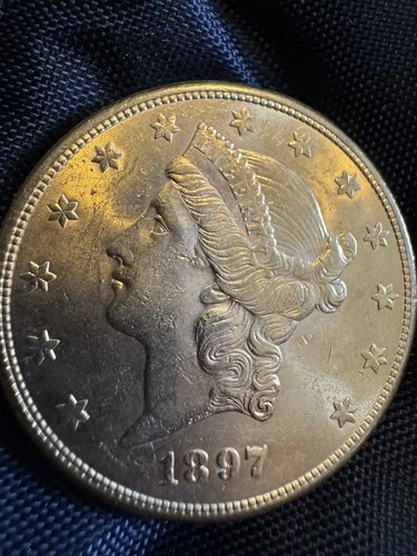 $20 Liberty Gold Double Eagle AU - 1897
