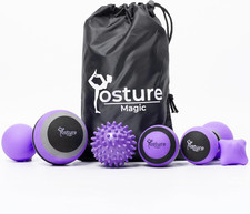 Massage Ball Kit for Myofascial Trigger Point Release  Deep Tissue Massage - Se
