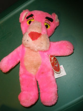 1980 Mighty Star Pink Panther Plush 10" with Original Tags P88