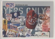 1990 Super Bowl XXV Silver Anniversary Program Puzzle Top Right Corner #3 0w8