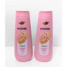 Dove Crumbl Moisturizing Liquid Body Wash 2 Confetti Cake, 20 oz