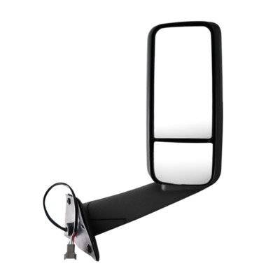 For 2018-2023 Freightliner Cascadia Black Door Mirror Heated Passenger Side RH