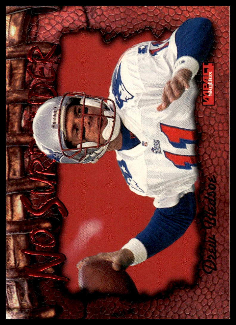 1996 SkyBox Impact #3 Drew Bledsoe No Surrender
