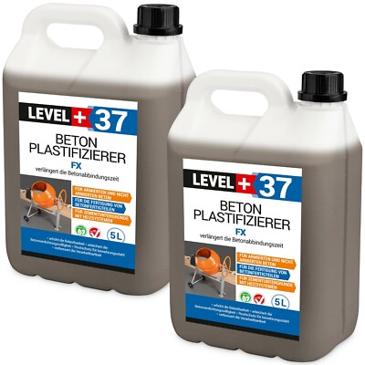 Estrich Verzögerer 10L Beton Zusatzmittel Betonverflüssiger Plastifizierer RM37 