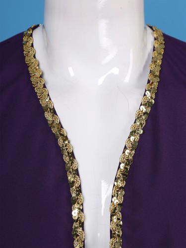 UK Adult Arabian Prince Costume Halloween Cosplay Costume Fancy Dress Up Clothes - Picture 13 of 33