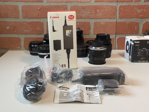 CANON ACK-E5 AC POWER ADAPTER FOR 500D AND 1000D, New Old Stock - Works