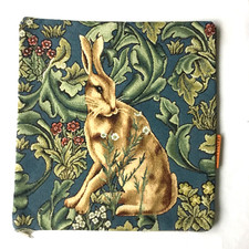 Dekokissen Kissenbezug Kissenhülle Sofakissen Gobelin Hülle Hase Morris 30x30 cm
