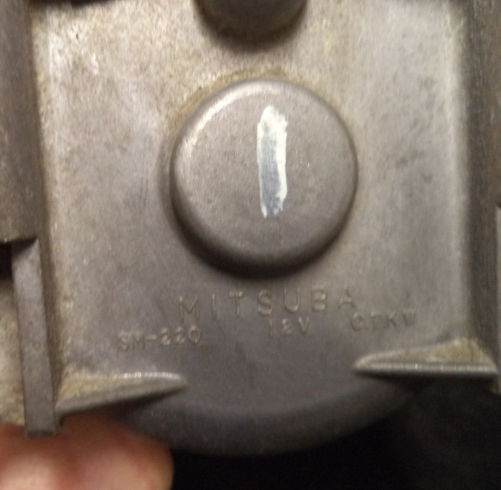 Mitsuba starter motor sm220 12v 0.7kw untested eBay