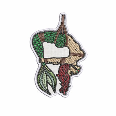 Sci-fi Mythical Mermaid Cosplay Game Embroidered Patch Iron-On/Sew-On/Hook Back
