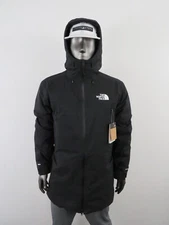 Mens The North Face Mountain Range 600-Down Parka Insulated Winter Jacket Black