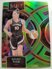 2024 Select WNBA Kelsey Plum Premier #105 Neon Green /75