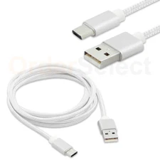 Micro USB 6FT Braided USB A to B Charger Data Sync Cable Cord (U2A1-MCB-01SLV)