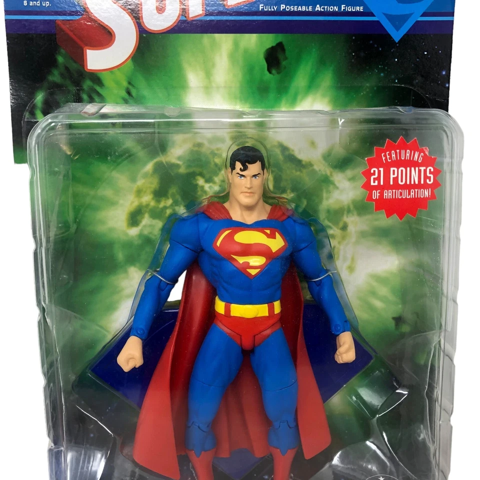 DC Direct Superman Series Collection 6" Logo Base 21 Puntos Articulación Foto 4 de 4