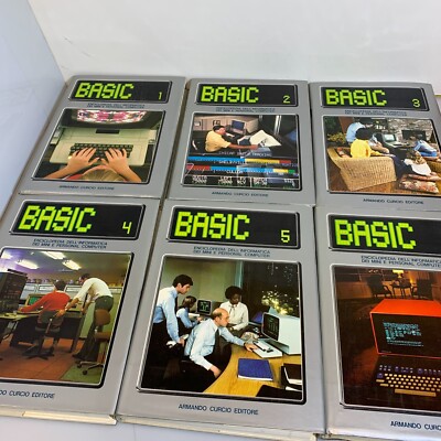 BASIC Enzyklopädie der Informatik und Personal Computer 6 Bände Curcio