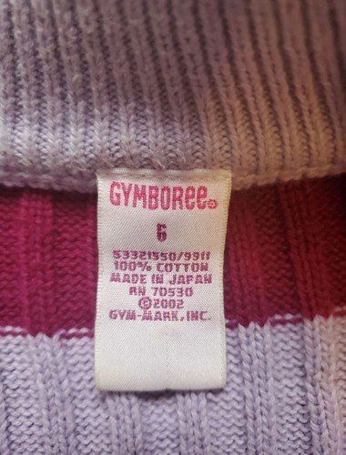 Gymboree Folk Song Sweater Butterfly Size 6 Vintage Gymboree - Picture 4 of 6