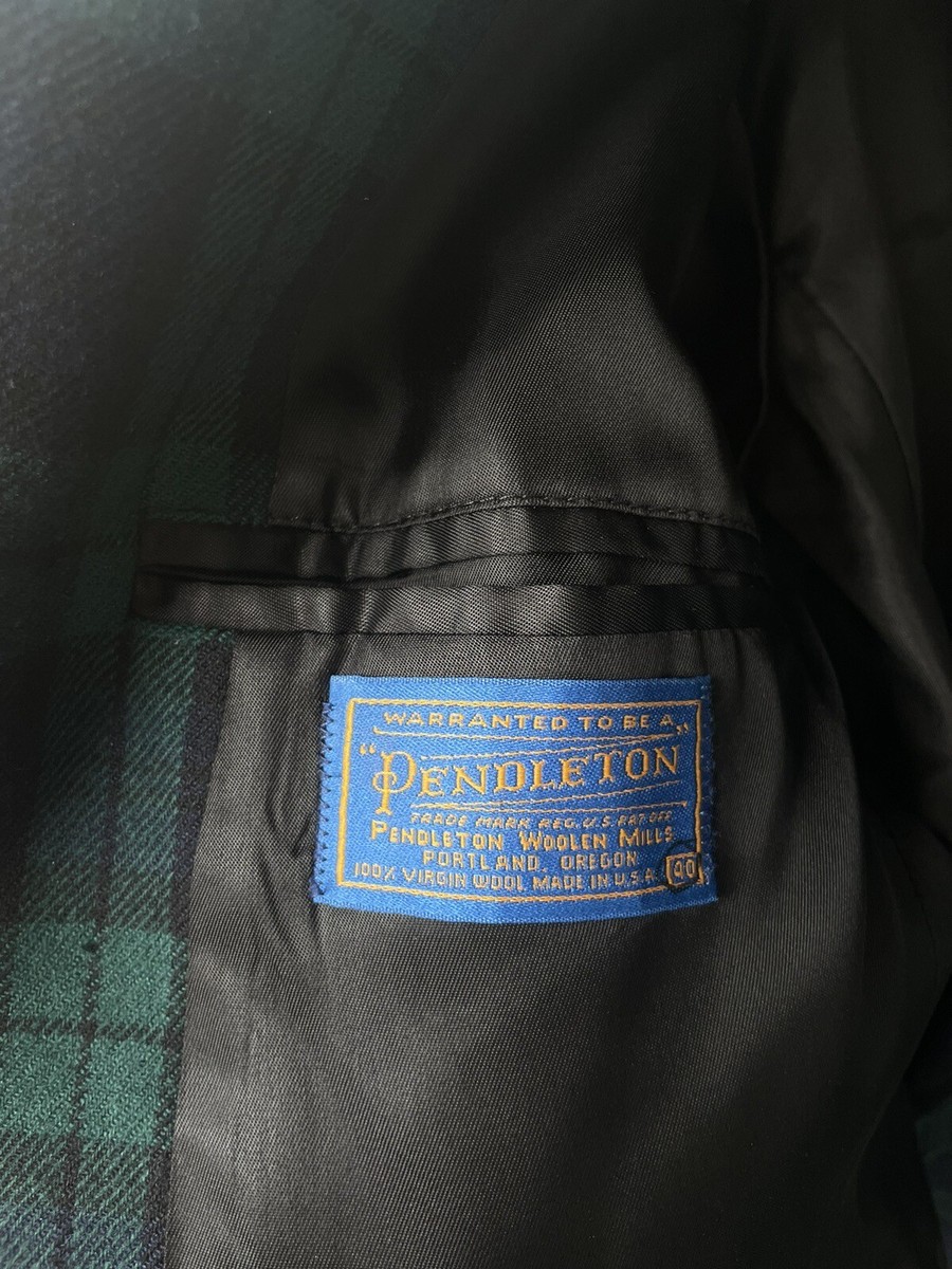 Pendleton 50's Vintage Wool Blazer Tag 40 | eBay