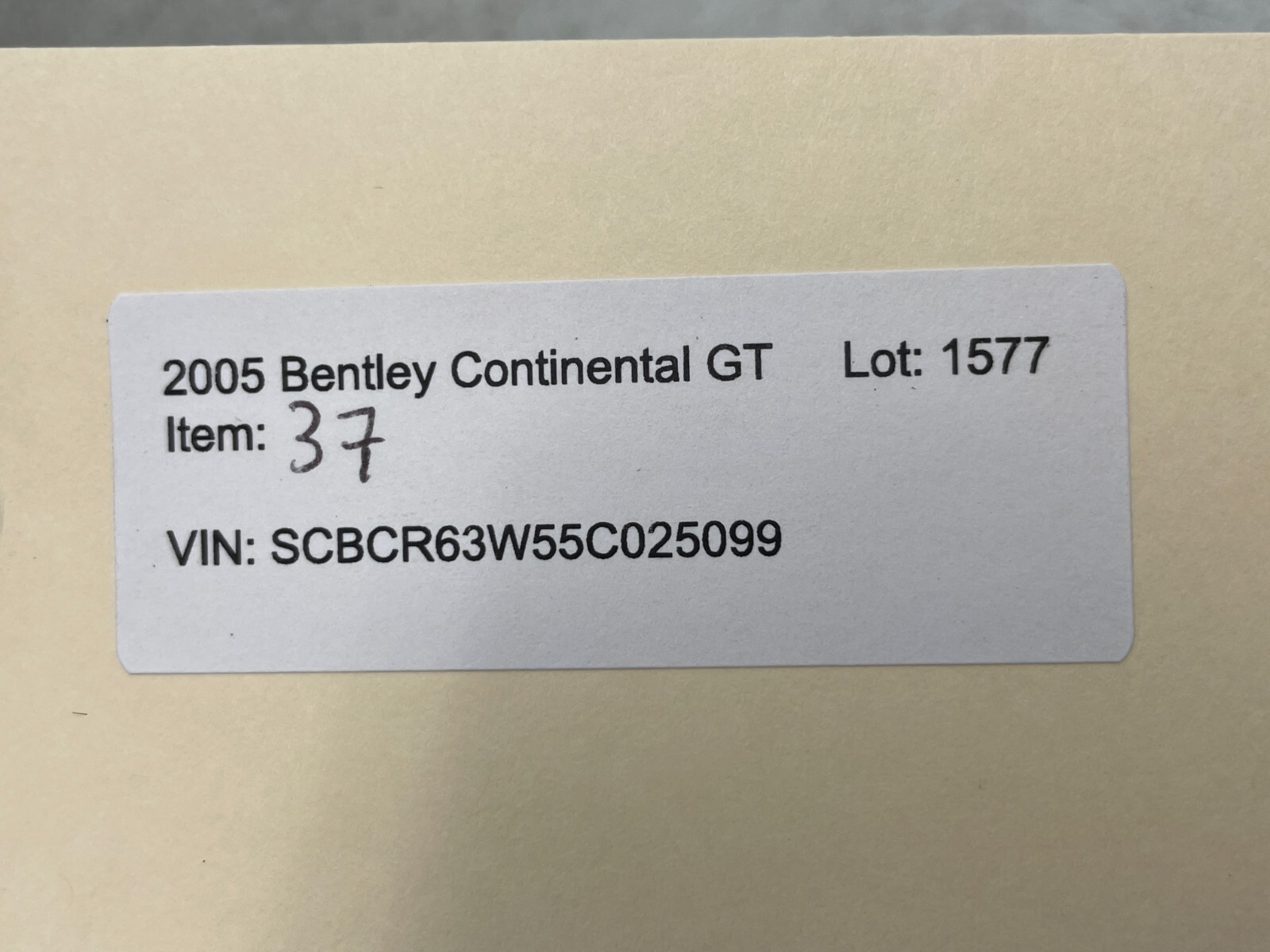03-07 Bentley Continental GT Speedometer Steering Column Trim Cover 1577 OEM