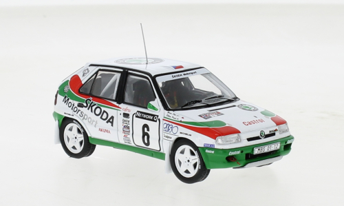 SKODA FELICIA KIT Car #6 Rac Rally 1996 Sibera Gross Ixo Rac423B 1:43