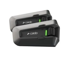 Cardo Packtalk Edge Duo PT200101 Bluetooth Intercom Headset Air Mount Motorcycle