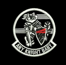 TOMCAT VF 154 Any Knight Baby US Navy Squadron Embroidered Polo shirt