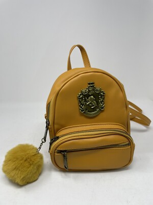 harry potter mini backpack yellow Hufflepuff Wide offer of backpacks for women Fred Segal Harry Potter Checker