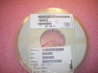 QTY (5000) 100 Ohm 1/4W 1% 1206 SMD CHIP RESISTORS RK73H2BT1000F KOA FULL REEL