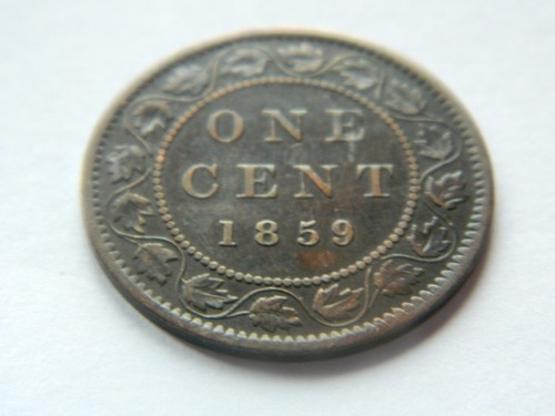 1859 1 (un) centesimo - Canada - KM1 - ottime/ottime condizioni - largo 9 - Foto 4 di 7