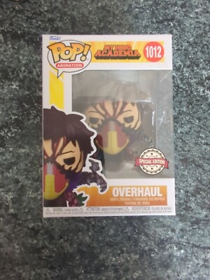 Funko POP My Hero Academia Overhaul Shin SE 1012 Careful Pack #1