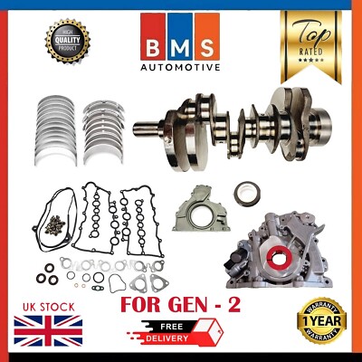 JAGUAR LAND ROVER RANGE ROVER 3.0DIESEL 306DT CRANKSHAFT WITH ENGINE REBUILD KIT