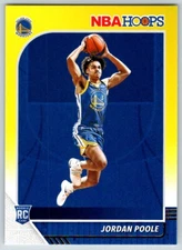 2019-20 PANINI NBA HOOPS JORDAN POOLE ROOKIE RC GOLDEN STATE WARRIORS #223