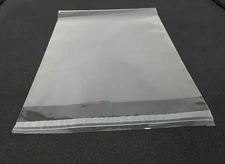 Clear Cello Bags, 2 1/2 x 8 Resealable Cellophane OPP Poly Sleeves packing mask