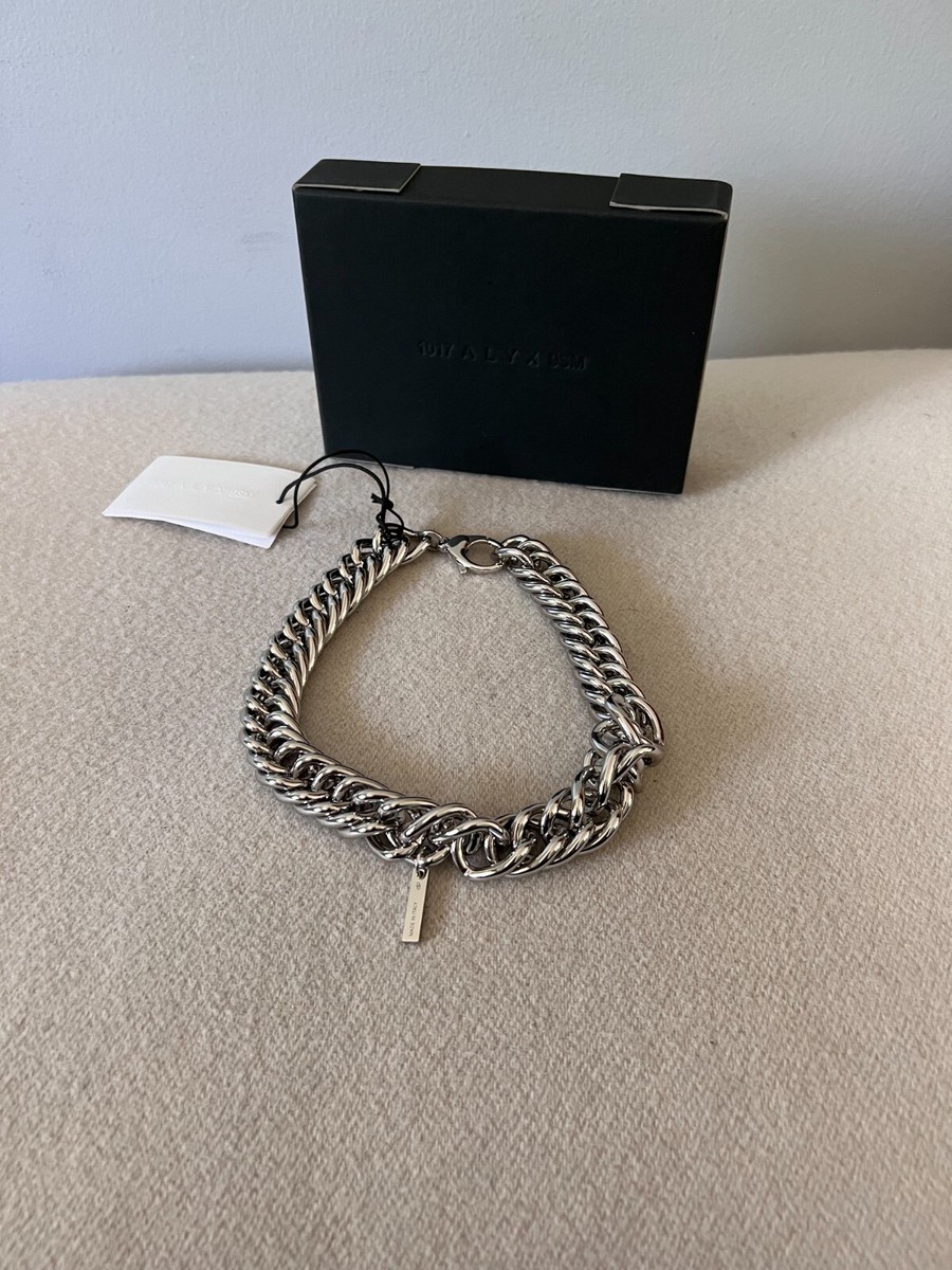 1017 Alyx 9SM Chunky Chain Necklace - Size Medium - Silver 1017 Alyx 9SM Chunky Chain Necklace - Size Medium - Silver