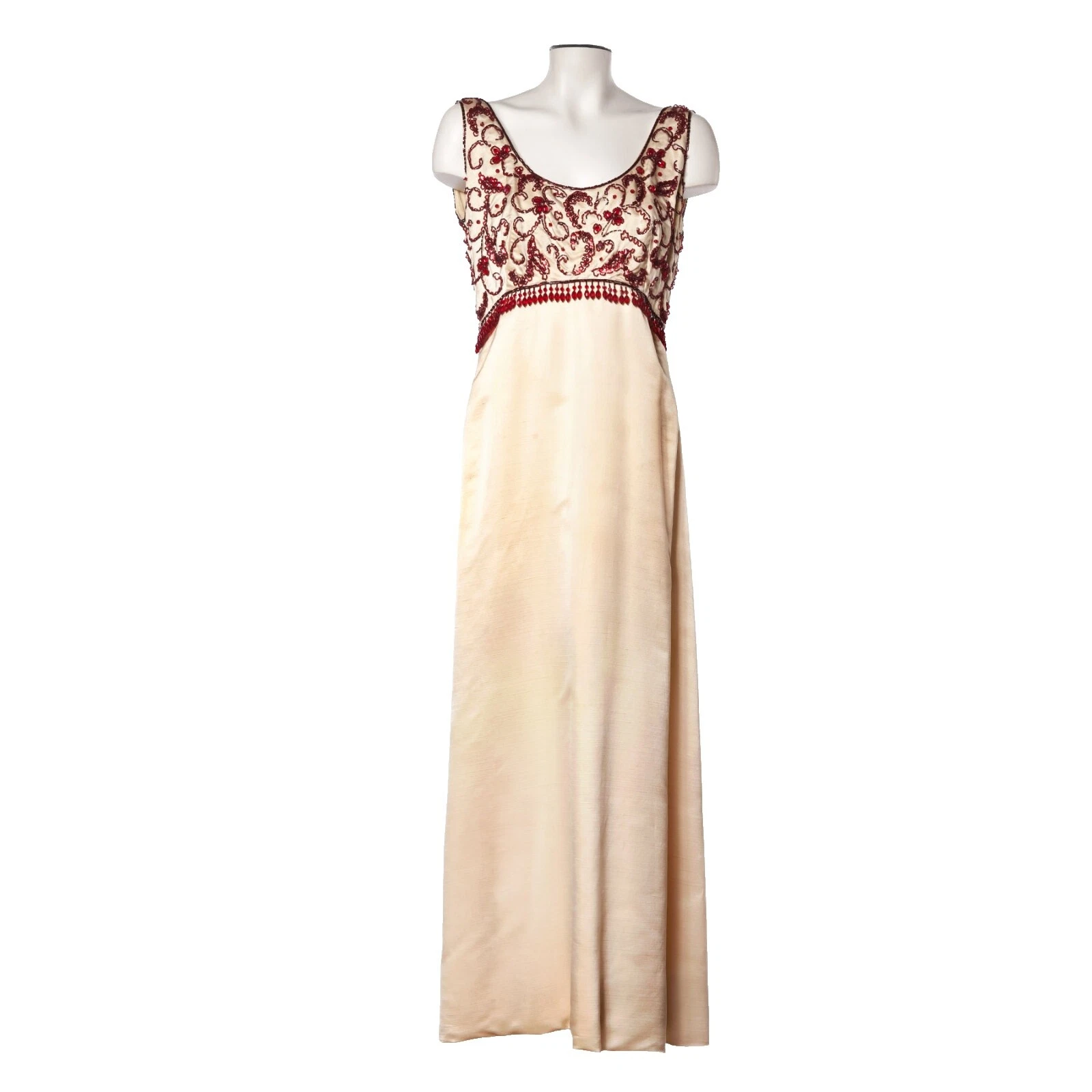 Mezcla de seda de fiesta Formal Vestidos Vintage para Mujeres