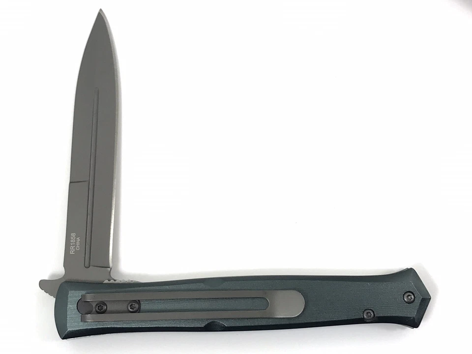 Rough Rider Stiletto титана вкладыш замок нож алюминиевые ручки + коробка 10747-P - Изображение 3 из 4