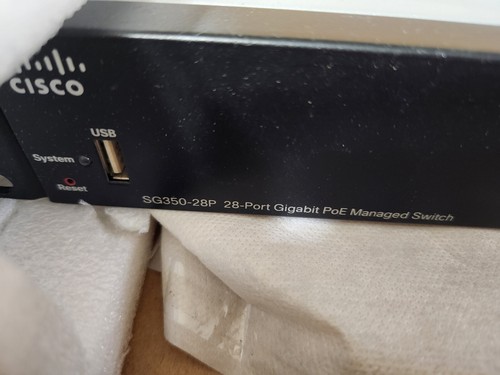 Cisco SG350-28P Gigabit 28-Port PoE Managed Switch - Picture 2 of 2