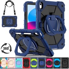 Shockproof Stand Case Cover for iPad A16 11th/10th/9th/8th/7th Gen Pro 11" M4 M5