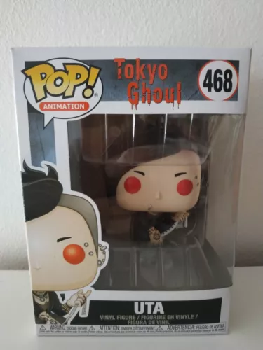 Funko Pop Uta Tokyo Ghoul 468 Vaulted Discontinued - Uta No Face SEE PHOTOS 