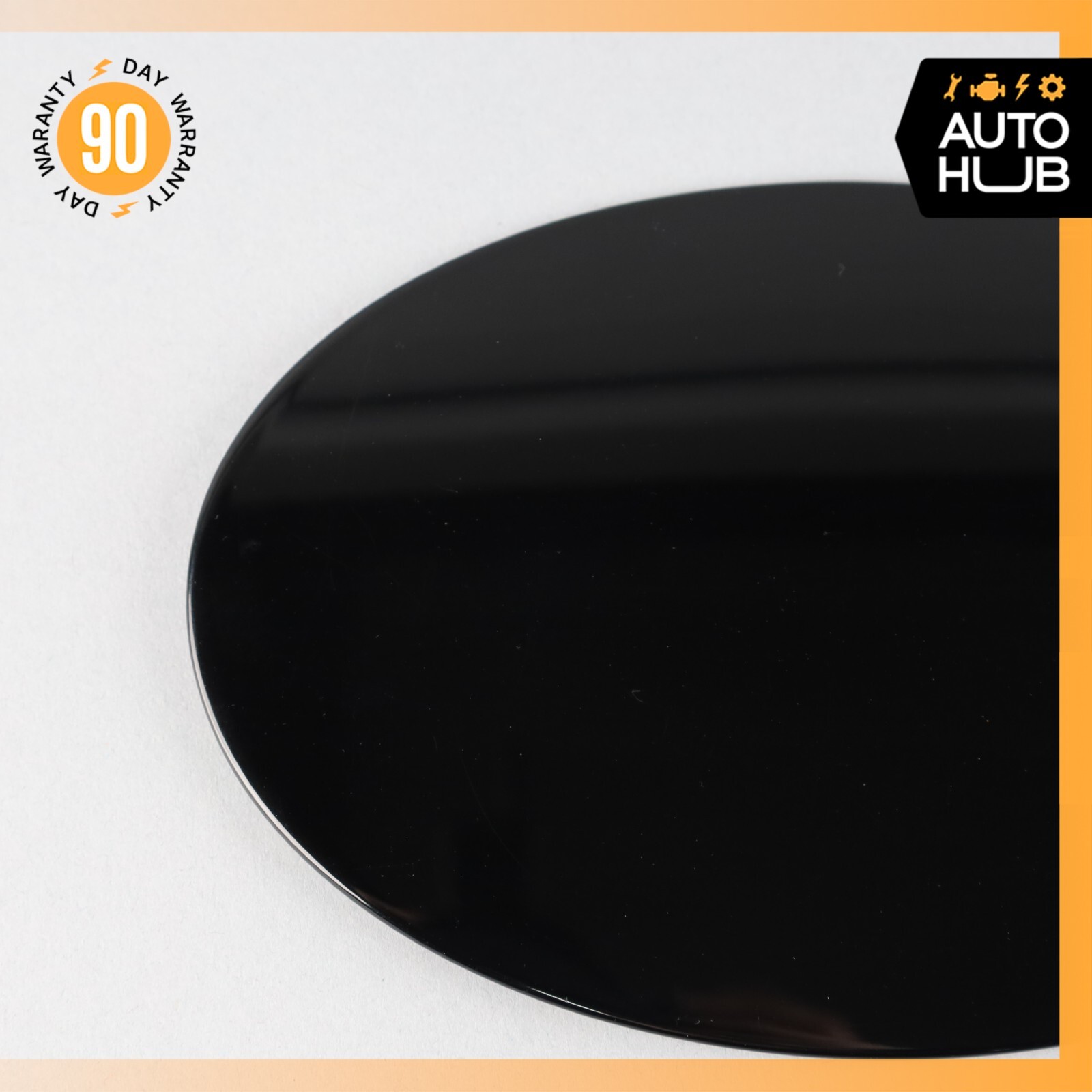 07-11 Bentley Continental GTC Fuel Filler Gas Tank Door Flap Lid Black OEM 63k