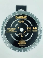 DEWALT 7-1/4-in 24-Tooth Carbide Circular Saw Blade DWA31724D
