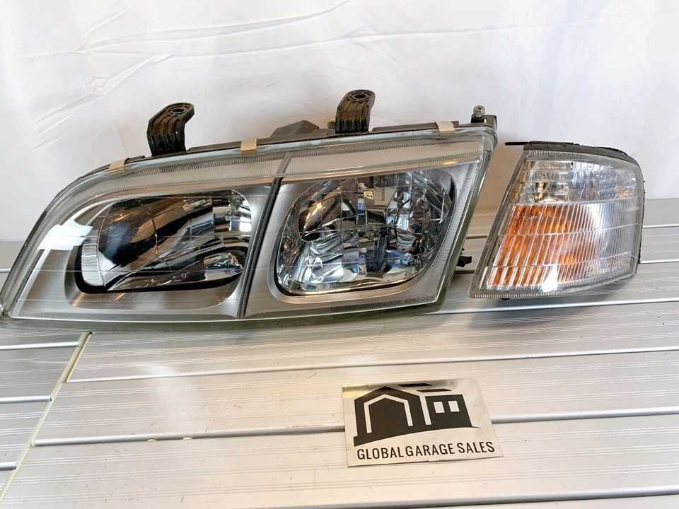 Juego de luces faros Kouki Nissan Primera P11 Infiniti 95-01 G20 OEM raro Foto 4 de 4