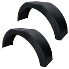 14 Inch Plastic Trailer Mudguard Wheel Arch Wing Fender 790 x 220 x 370mm 2pc