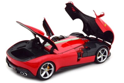 ミニカー FERRARI MONZA SP1 BURAGO 1/18 1/18 Bburago Ferrari Monza SP1 in Red Diecast Model Car with