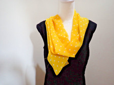 Vintage 13" x 70" Sheer Scarf