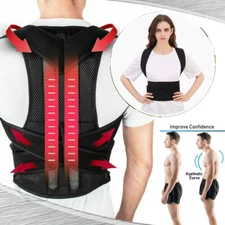 Hunchback Kyphosis Posture Back Brace Corrector Round Shoulder Orthopedic Belt