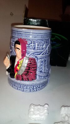 Batman gestaltete Porcellan Tasse Mug, von Two-Face, Applause, DC, 13cm, mit OVP