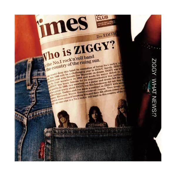 ZIGGY-WHAT NEWS-CD Ltd/Ed Japan + Official Collectible Exclusive Authentic