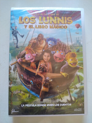 Los Lunnis y El Libro Magico Lucrecia 2019 La Pelicula - DVD Region 2 Nuevo Am