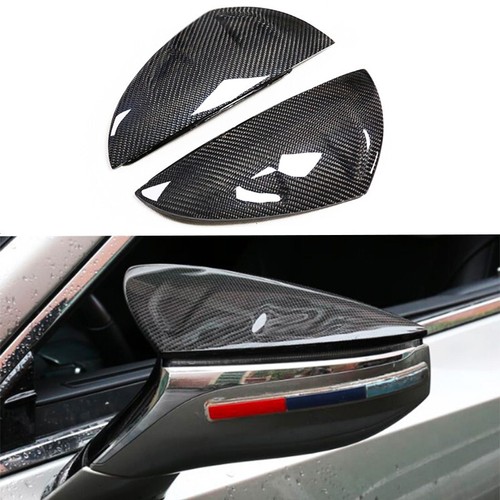 Real Carbon Fiber Car Side Rear Mirror Cover For 18-21 Lexus ES300H200 LS500H350 - Picture 1 of 7